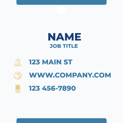 Custom Hang Tags Multiple Sizes Job Title