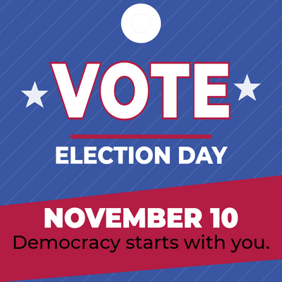 Custom Hang Tags Multiple Sizes Election Day