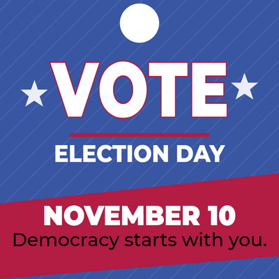 Custom Hang Tags Multiple Sizes Election Day