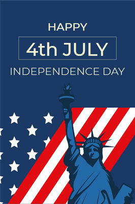 Custom Mesh Banner Happy Independence Day