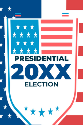 Custom Mesh Banner Signs Presidential 20XX