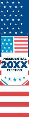 Custom Mesh Banner Signs Presidential 20XX