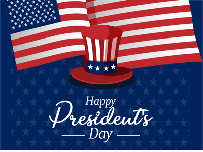 Custom Mesh Banner Signs President's Day