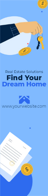 Custom Mesh Banner Signs Dream Home