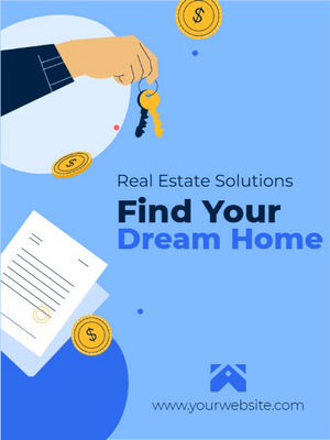 Custom Mesh Banner Signs Dream Home