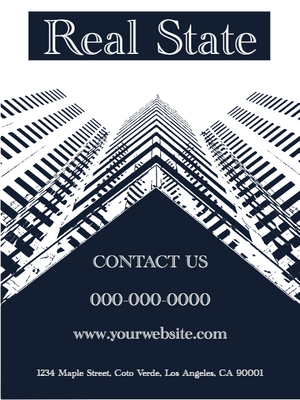 Custom Mesh Banner Signs Real State