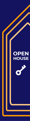 Custom Mesh Banner Signs Open House