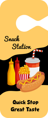 Custom Mirror Hangers Multiple Sizes Snack Station