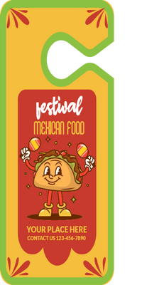 Custom Mirror Hangers Multiple Sizes Festival Mexican