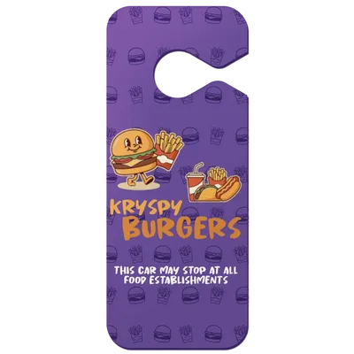 Custom Mirror Hangers Multiple Sizes Kryspy Burgers