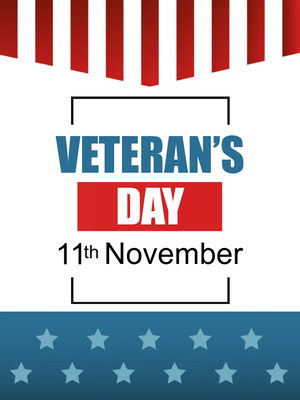 Custom Outdoor Yard Signs Multiple Sizes Veterans Day