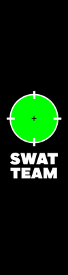 Custom Outdoor Yard Signs Multiple Sizes SWAT Team