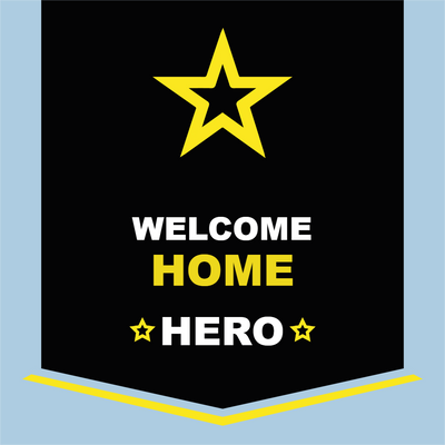 Custom Outdoor Yard Signs Multiple Sizes Welcome Home Hero