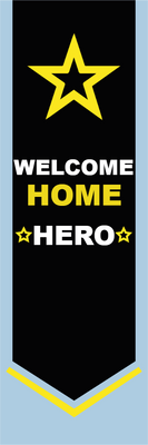 Custom Outdoor Yard Signs Multiple Sizes Welcome Home Hero