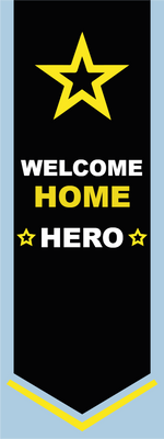 Custom Outdoor Yard Signs Multiple Sizes Welcome Home Hero