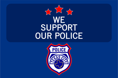 Custom Outdoor Yard Signs Multiple Sizes Police Support