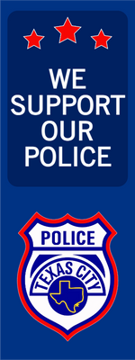 Custom Outdoor Yard Signs Multiple Sizes Police Support