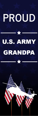 Custom Outdoor Yard Signs Multiple Sizes Proud US Army