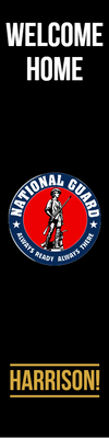 Custom Outdoor Yard Signs Multiple Sizes National Guard Home