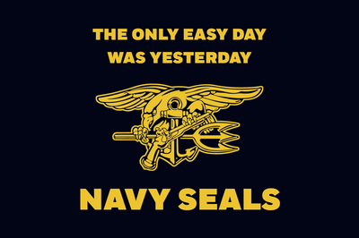 Custom Outdoor Yard Signs Multiple Sizes Navy Seals
