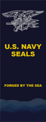 Custom Outdoor Yard Signs Multiple Sizes US Navy Seals