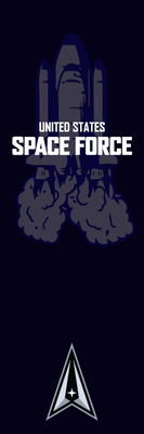 Custom Outdoor Yard Signs Multiple Sizes US Space Force