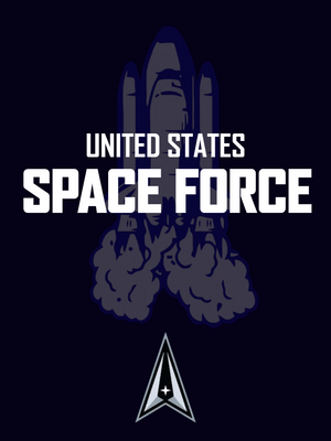 Custom Outdoor Yard Signs Multiple Sizes US Space Force