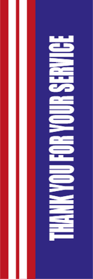 Custom Outdoor Yard Signs Multiple Sizes Veterans Thank You Service