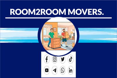 Custom Outdoor Yard Signs Multiple Sizes Room to Room Movers