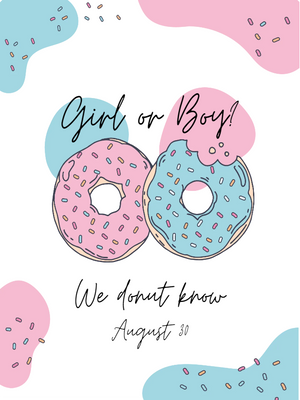 Custom Outdoor Yard Signs Multiple Sizes Gender Reveal
