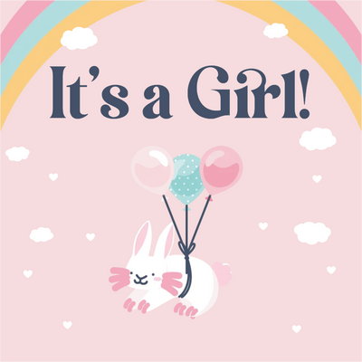 Custom Outdoor Yard Signs Multiple Sizes It's A Girl