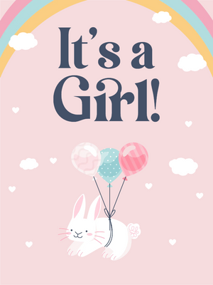 Custom Outdoor Yard Signs Multiple Sizes It's A Girl
