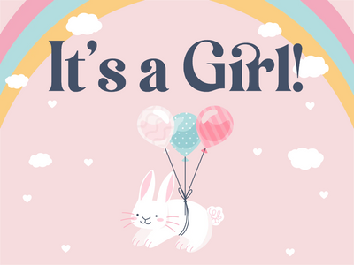 Custom Outdoor Yard Signs Multiple Sizes It's A Girl