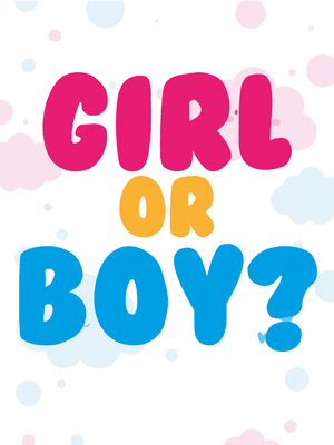 Custom Outdoor Yard Signs Multiple Sizes Gender Reveal