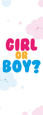 Custom Outdoor Yard Signs Multiple Sizes Gender Reveal