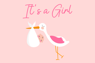 Custom Outdoor Yard Signs Multiple Sizes It's A Girl