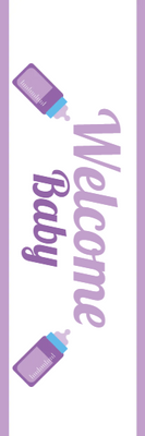 Custom Outdoor Yard Signs Multiple Sizes Welcome Baby Sign