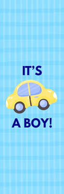 Custom Outdoor Yard Signs Multiple Sizes Boy Car