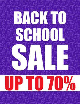 Custom Postcards Multiple Sizes Back to School