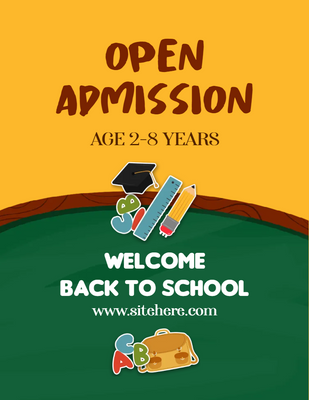 Custom Post Cards Multiple Sizes Open Enrollment