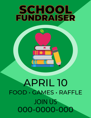 Custom Postcards Multiple Sizes School Fundraiser