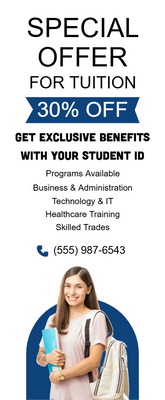 Custom Postcards Multiple Sizes Education Promotion