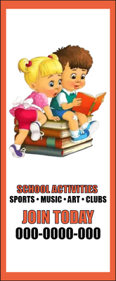 Custom Post Cards Multiple Sizes School Activities