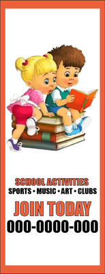 Custom Post Cards Multiple Sizes School Activities