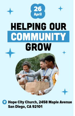 Custom Postcards Multiple Sizes Community Outreach