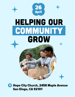 Custom Postcards Multiple Sizes Community Outreach