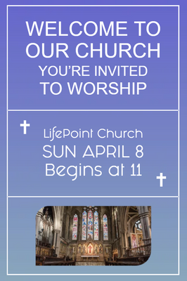 Custom Postcards Multiple Sizes Worship Invitation