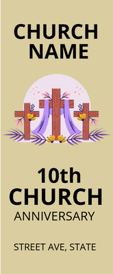Custom Post Cards Multiple Sizes Church Anniversary