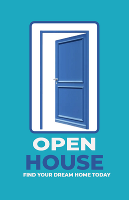 Custom Postcards Multiple Sizes Open House