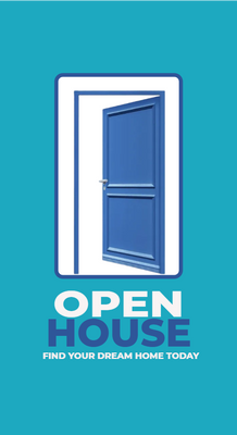 Custom Post Cards Multiple Sizes Open House